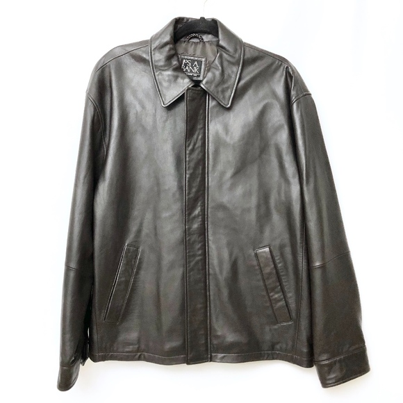 Jos. A. Bank Other - 😎 JoS. A Bank Brown Leather Jacket Size L